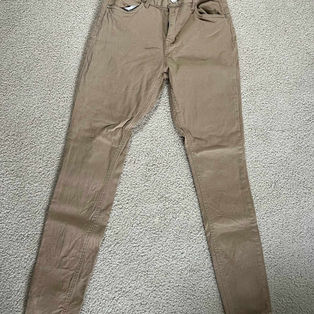 Tan Skinny Pants